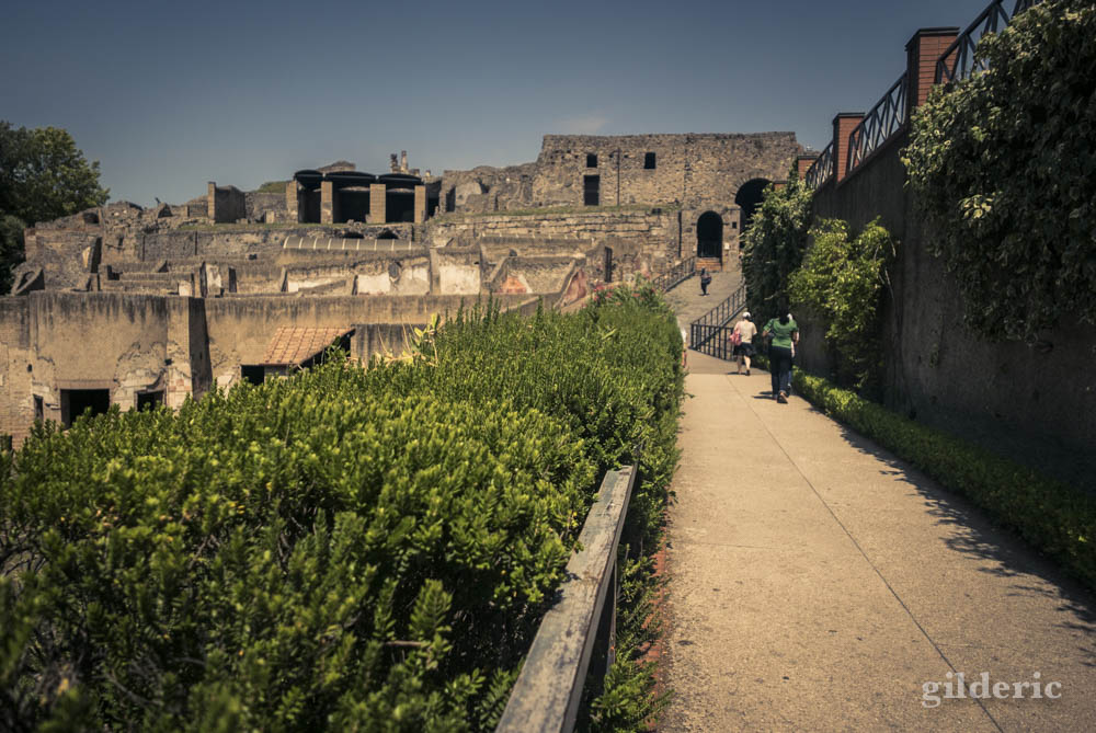 Entrée du site de Pompéi