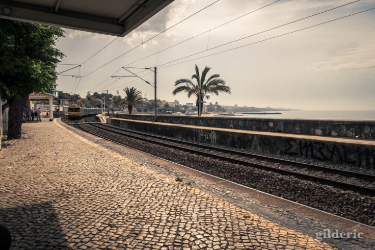La "gare" d'Estoril (Portugal)