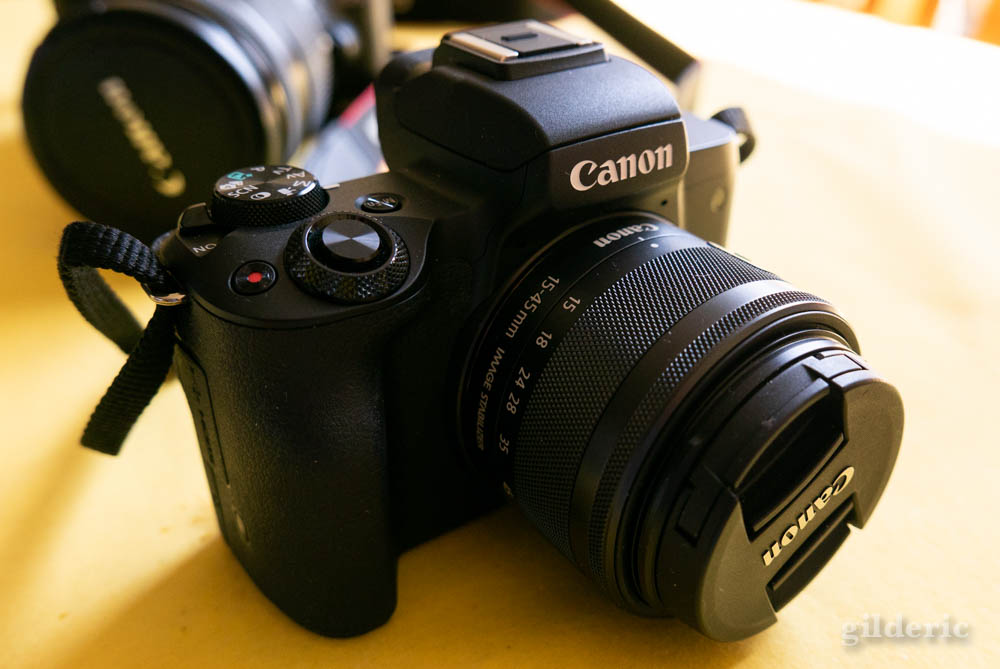 Test Canon Eos M50 : appareil et objectif