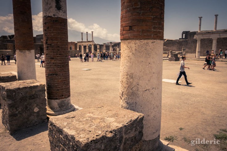 Sur le Forum de Pompéi