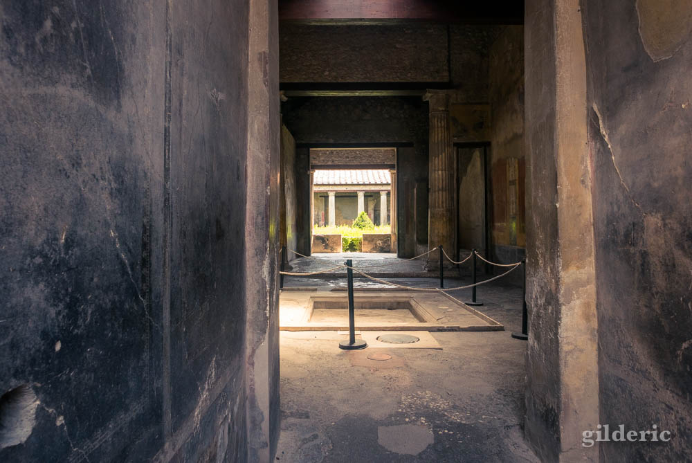 Casa del Menandro (entrée) à Pompéi