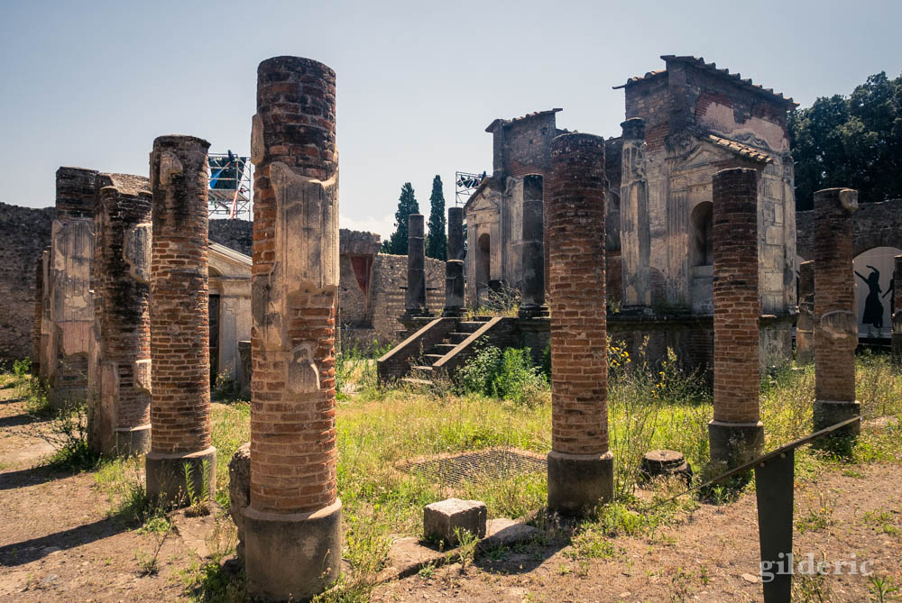 Temple d'Isis à Pompéi