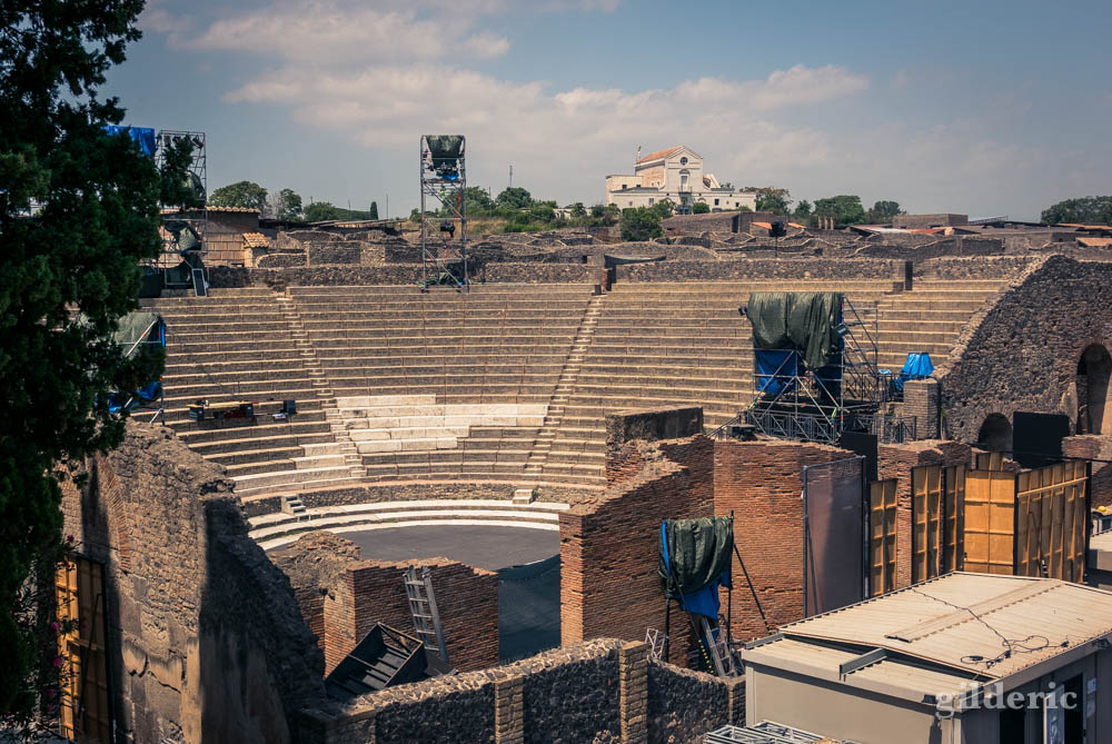 Grande Teatro à Pompéi