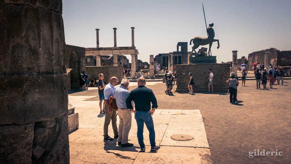 A la découverte de Pompéi (sur le Forum)