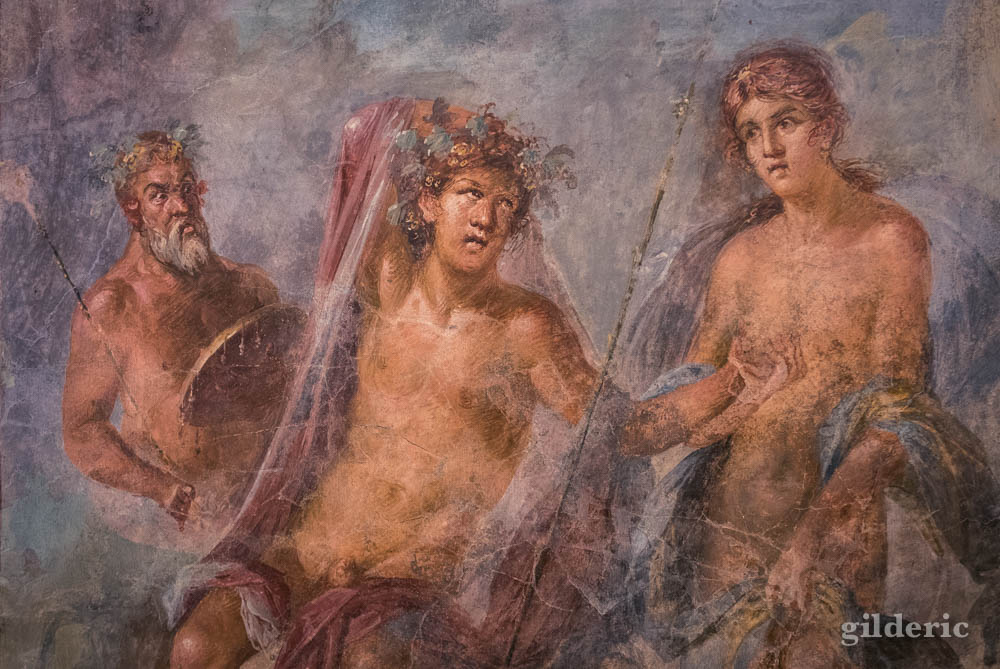 Fresque de Pompéi (à l'Antiquarium)