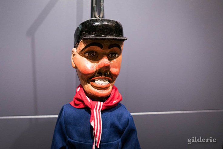 Tchantchès à l'expo "Super Marionnettes"