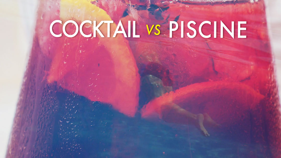 Comment se rafraîchir : cocktail ou piscine ? (vidéo expérimentale)