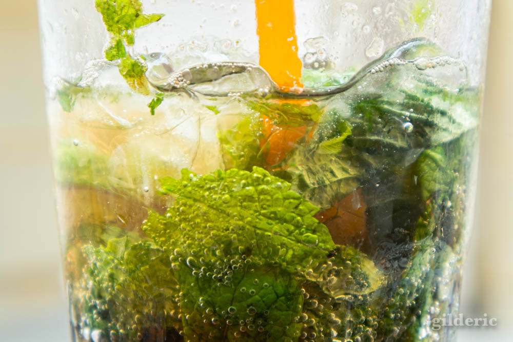 Mojito sans alcool (détail)