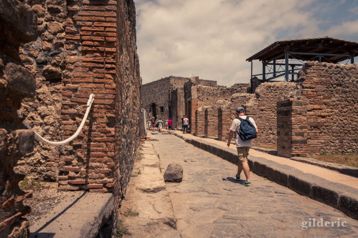 Visiter Pompéi en sac à dos...