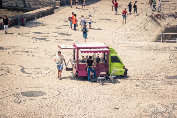 Street photography à Lisbonne : Food truck