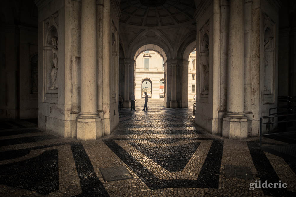 Street photography à Lisbonne : au palais royal d'Ajuda