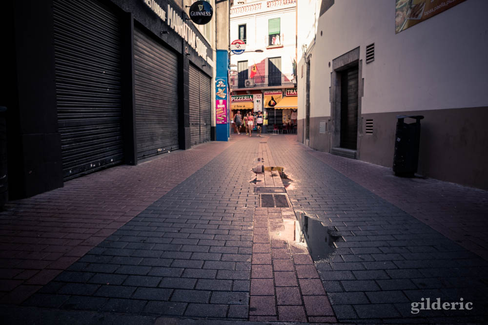 Lloret de Mar : rue calme et propre