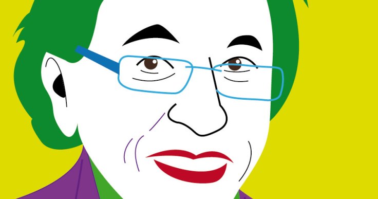 Dessin d'Elio di Rupo en Joker (détail)