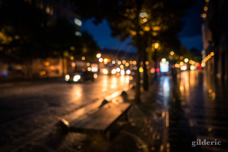 Mystère urbain flou