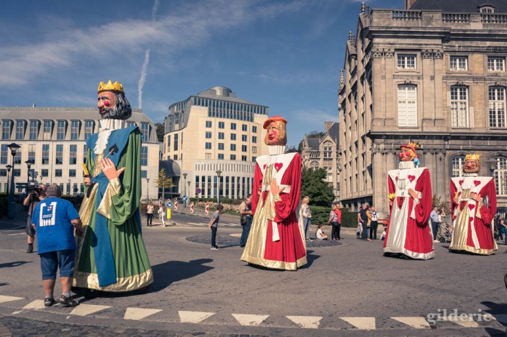 Les Géants jeu de cartes (Reuzen Club Turnhout)