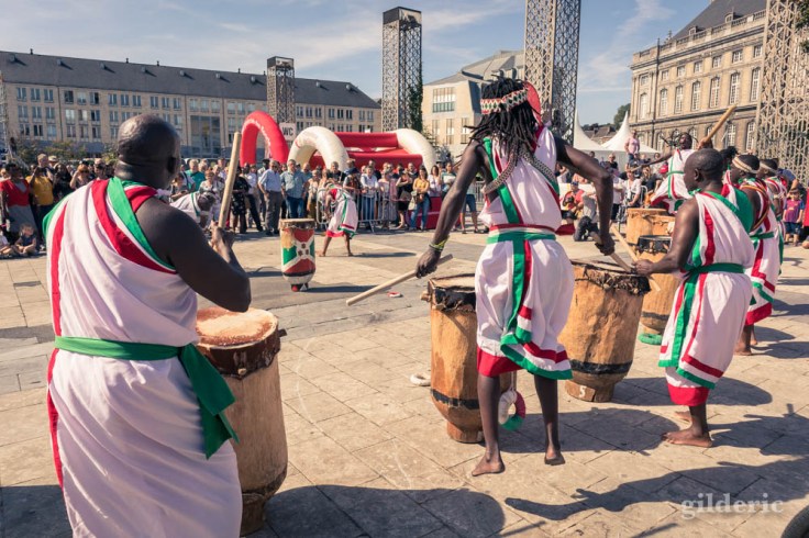 Ikiyago Legacy Tambours du Burundi, Place Saint-Lambert (Liège)