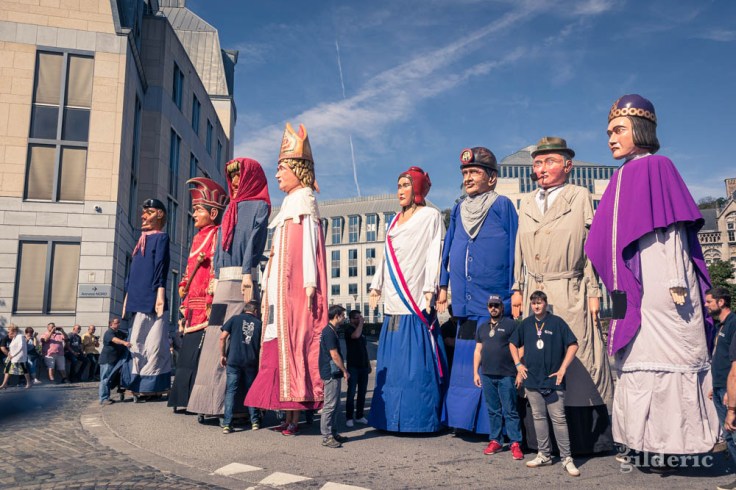 Tchantchès et les géants de la province de Liège