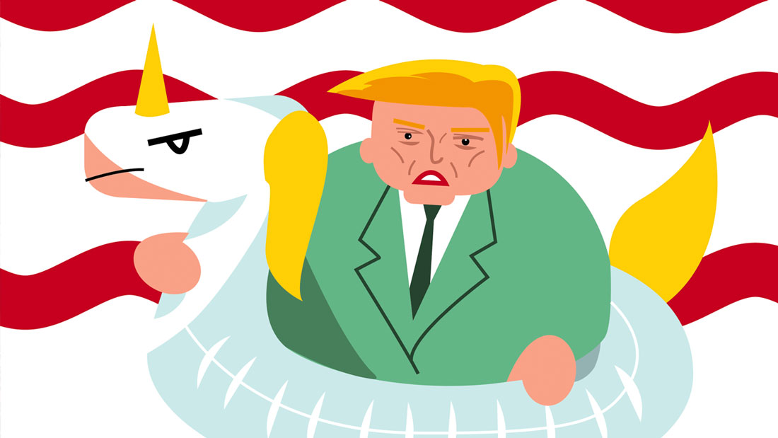 Donald Trump paré pour le changement climatique (dessin) ?