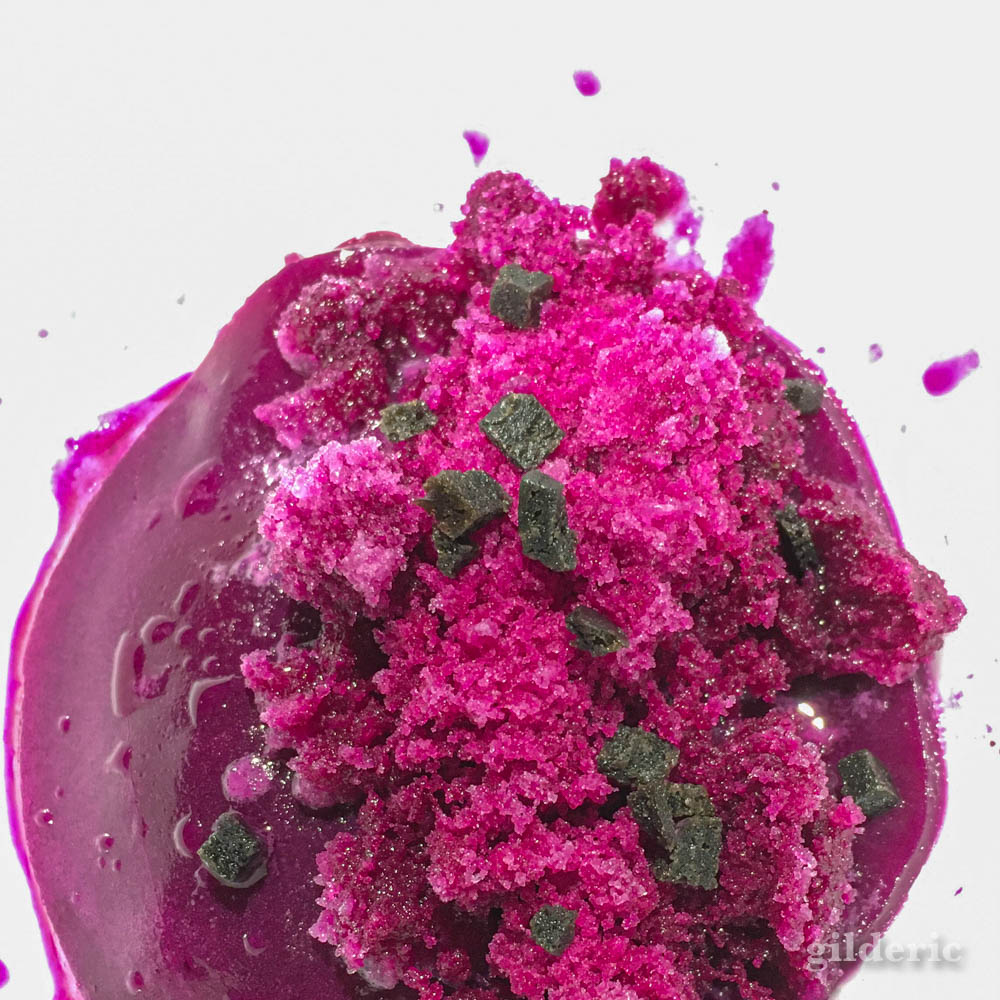 Déclinaison autour du chou rouge (restaurant Delys)