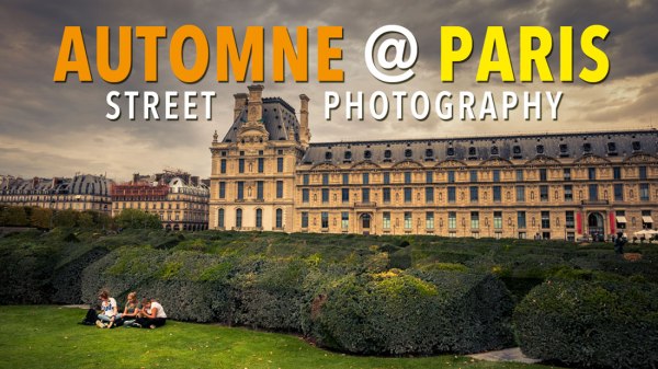 Automne à Paris : street photography