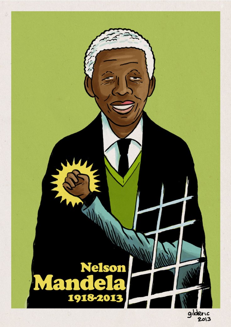 Nelson Mandela - dessin