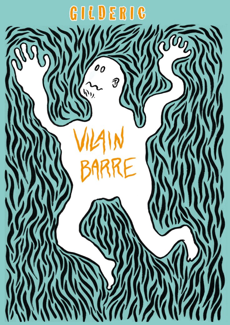 Vilain Barré, projet de couverture de roman graphique