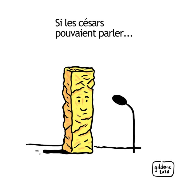 Si les césars pouvaient parler (strip BD, case 1)