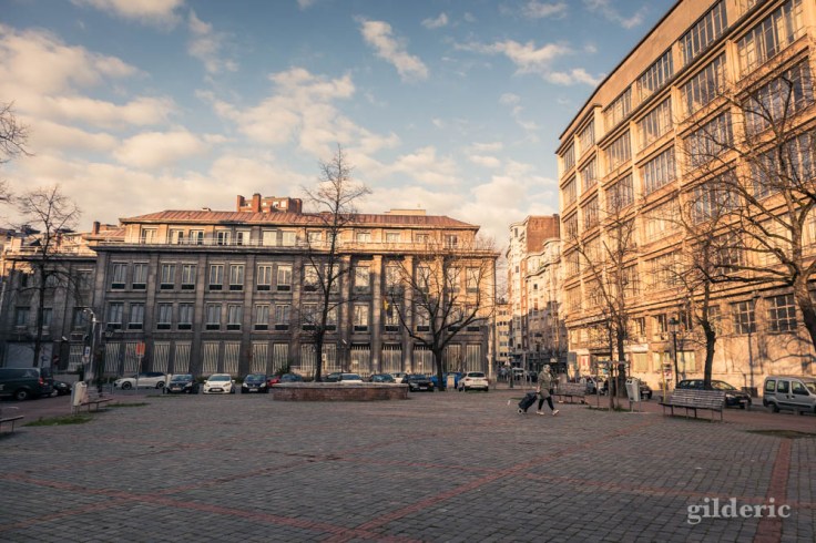 Liège Lockdown : Place Saint-Paul (suite au confinement luttant contre le coronavirus)
