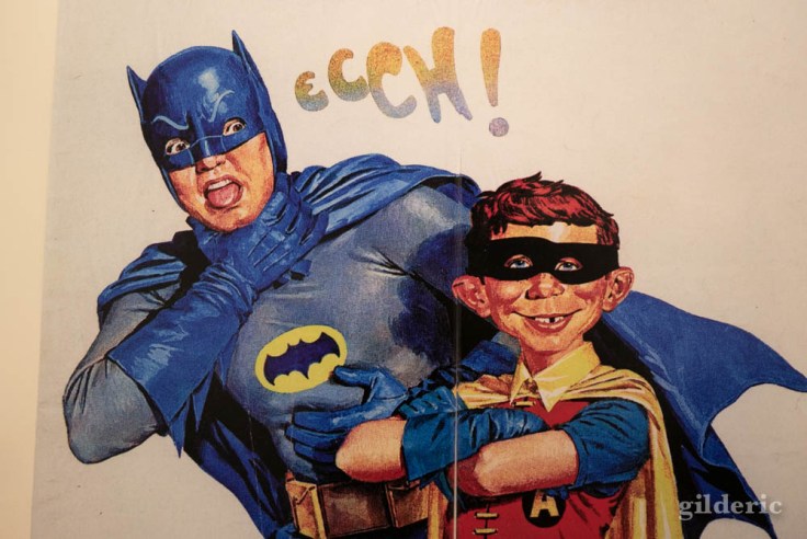 Batman et Robin parodiés dans "Mad"