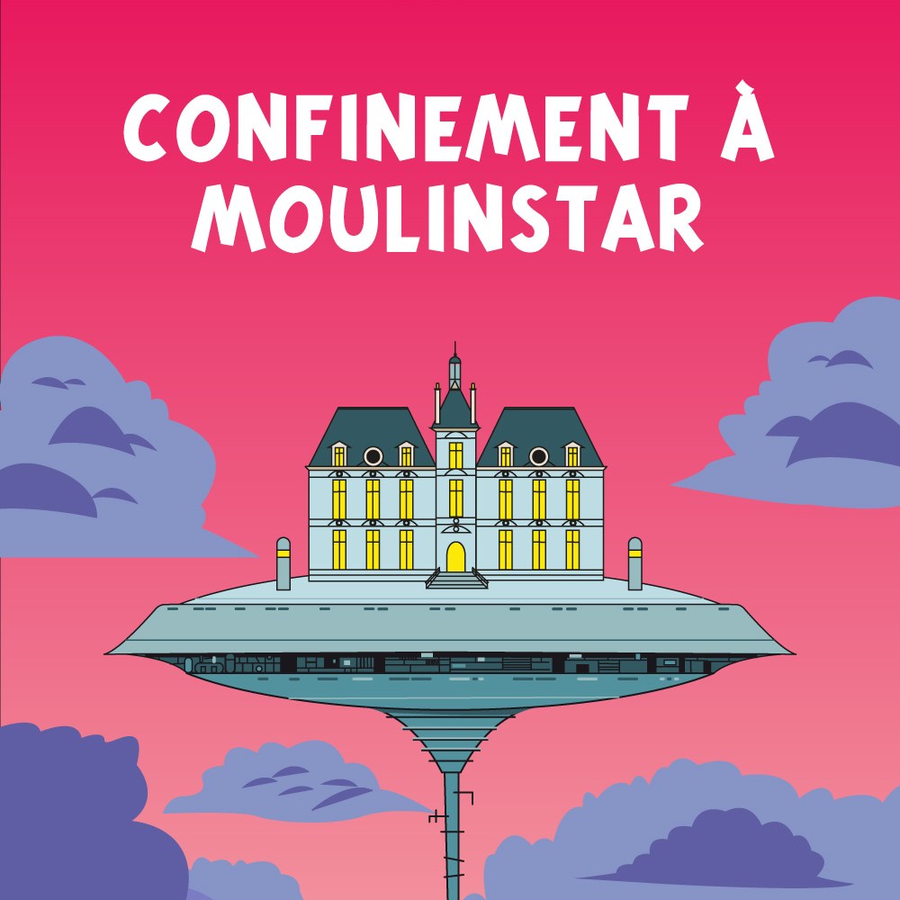 Tintin vs Star Wars : couverture Confinement à Moulinstar (variante)