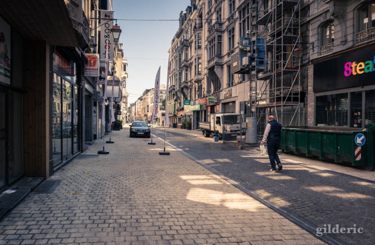 Liège ville fantôme : rue Pont d'Avroy