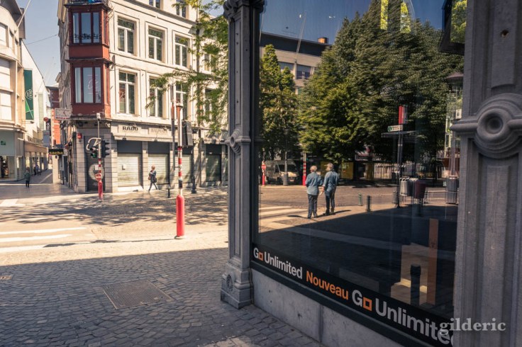 Liège ville fantôme : reflets