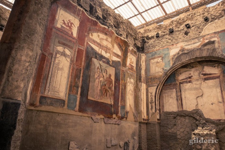 Fresques du Sacellum des Augustales (Herculanum)
