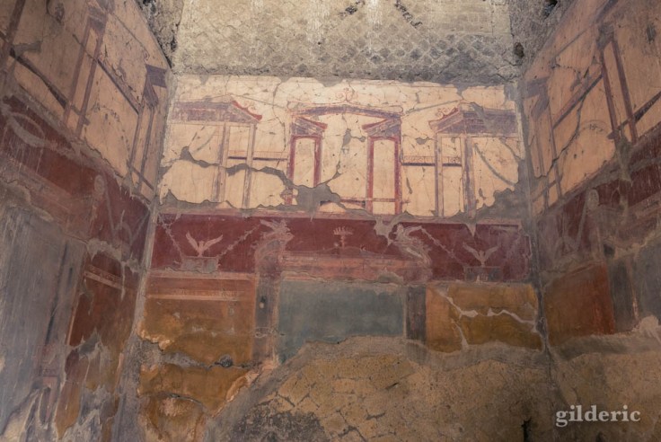 Peinture murale de la Casa dei Due Atria (Herculanum)