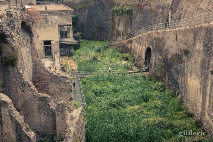 Plage antique d'Herculanum