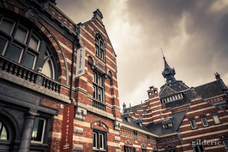 Train World : architecture de la gare de Schaerbeek