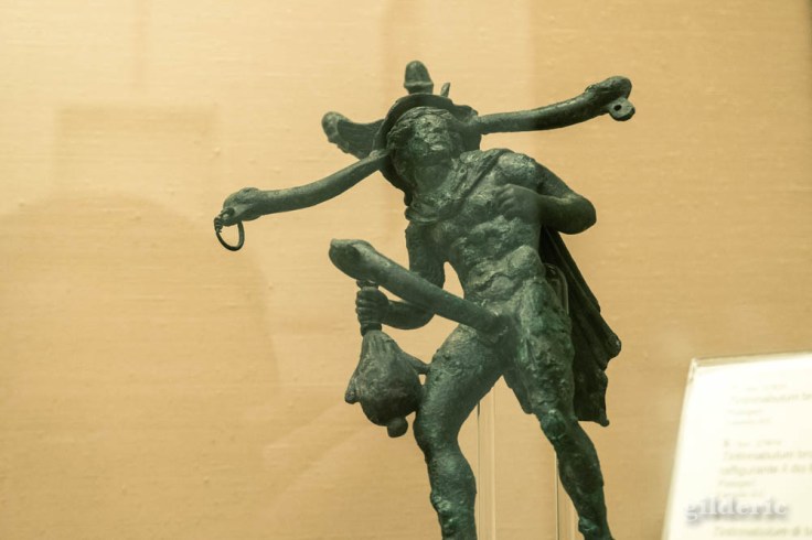 Petite statuette en bronze de Pompéi, Cabinet secret au Musée archéologique de Naples