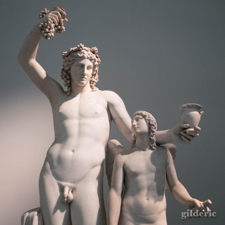 Dionysos et Eros, Collection Farnèse au Musée archéologique de Naples