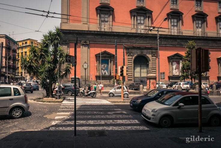 Le musée archéologique de Naples (extérieur)