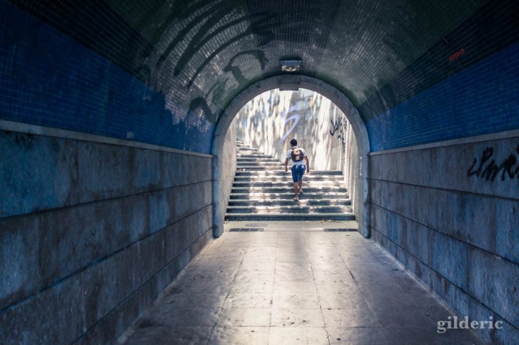 Exposition automatique difficile : tunnel à Cascais