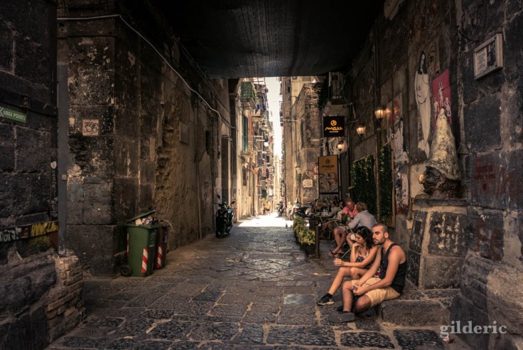 Visiter Naples : le buste de Pulcinella