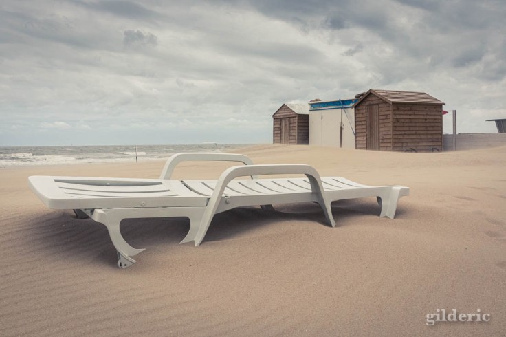 Tempête à Blankenberge : le transat abandonné