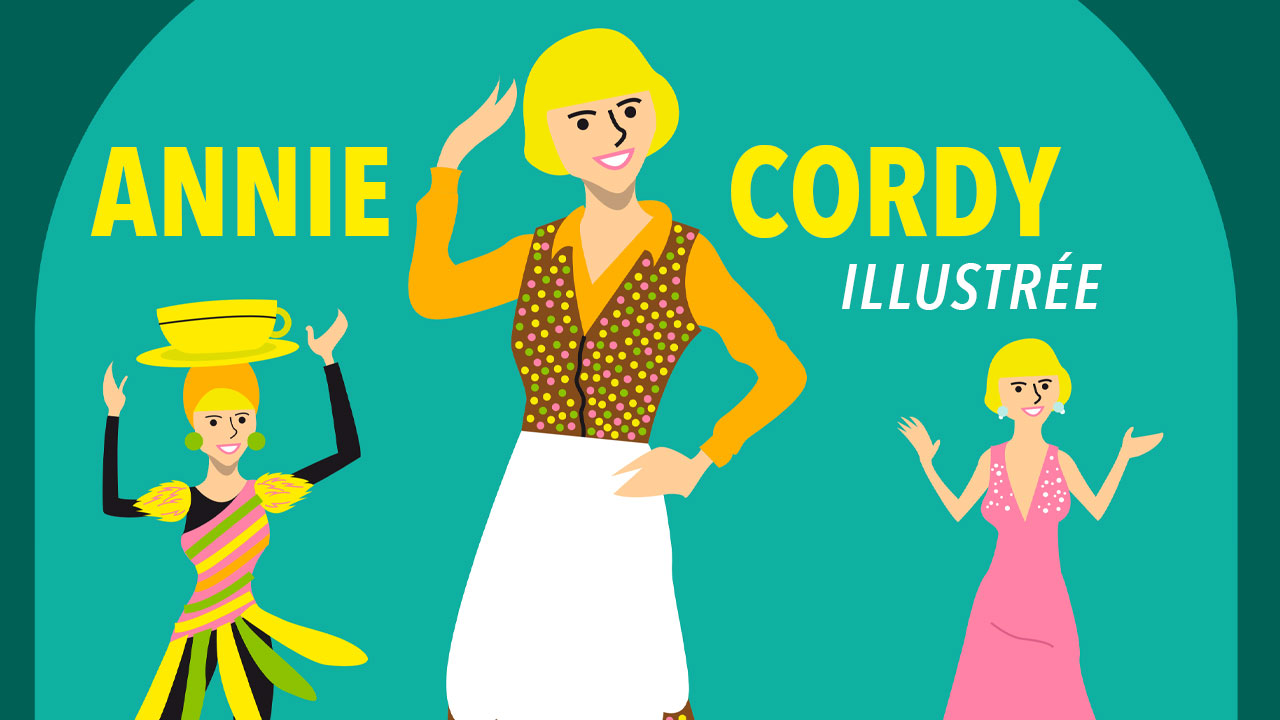Annie Cordy illustrée