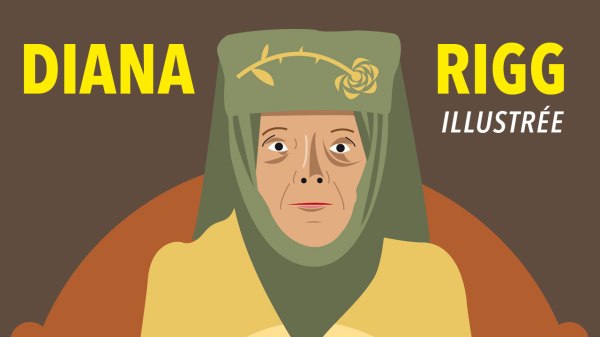 Diana Rigg illustrée : de Emma Peele à Olenna Tyrell