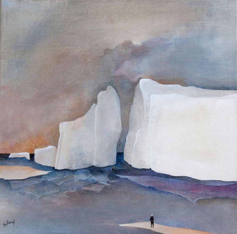 Le Passage - acrylique sur toile de Sabine Van op den Bosch