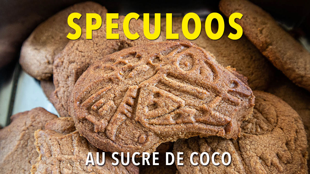 Recette de spéculoos au sucre de fleur de coco (chroniques du confinement)