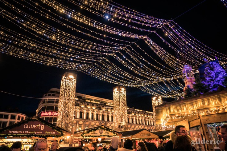 Photographier Noël : les illumination du Marché de Noël de Liège
