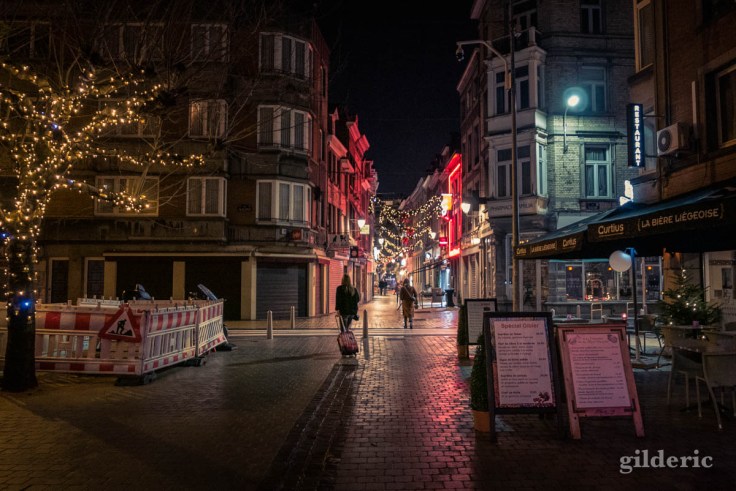 Photographier Noël : illuminations au centre de Liège