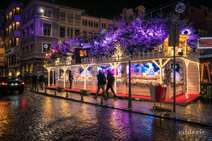 Photographier Noël : marché de Noël près de la cathédrale Saint-Paul