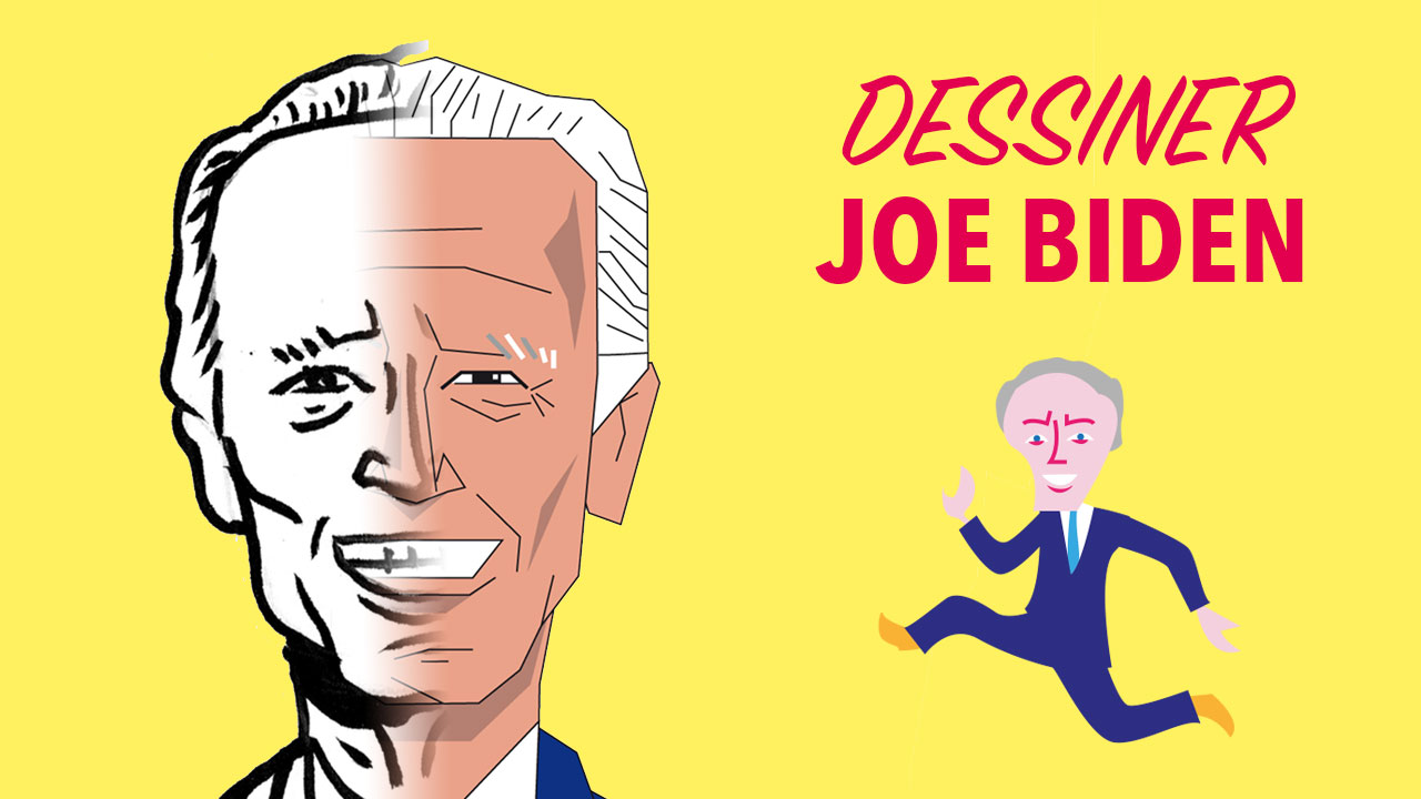 Comment dessiner Joe Biden ?